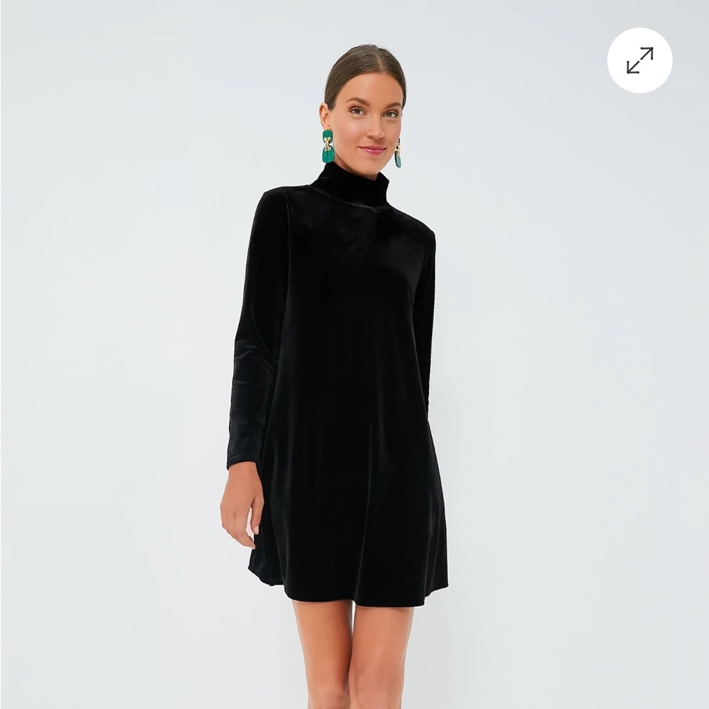 Nwot Tuckernuck Pomander Place Mottershead Dress Black Velvet